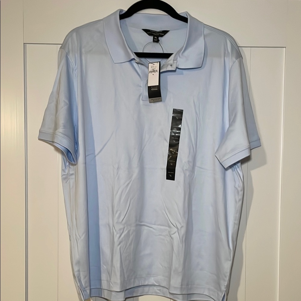 Banana Republic Blue Polo Shirt Classic Fit